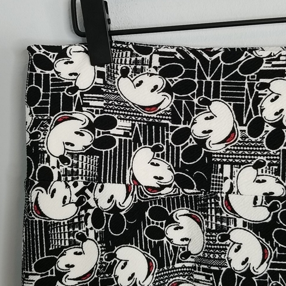MICKEY MOUSE Pencil SKirt Lularoe XL - Picture 3 of 6